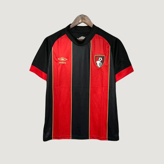 Bournemouth - Maillot Domicile 24/25 - Rouge, Noir