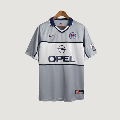 Paris Saint Germain ( PSG ) - Maillot Rétro 2000 - Gris